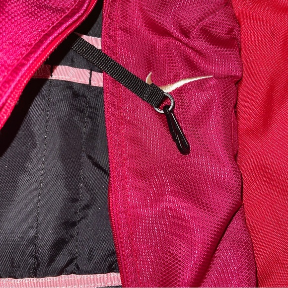 COPY - Nike Red and Black large backpack front vertical zipper pocket padded st… - Picture 7 of 16